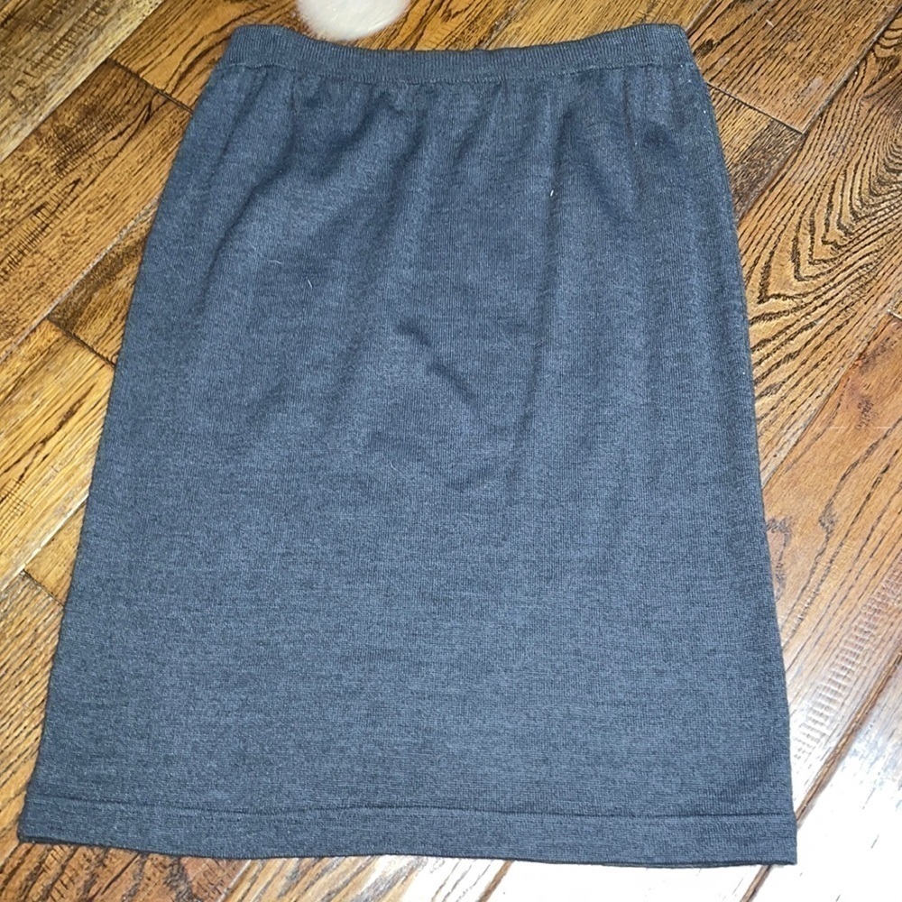 Outlander Wool Blend Pencil Skirt